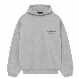 ESSENTIALS Fear of God Men's Grey Hoodie